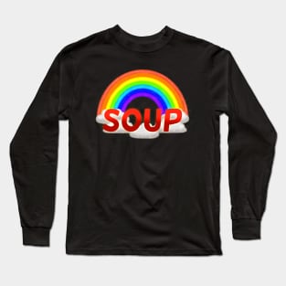 Rainbow Soup Long Sleeve T-Shirt